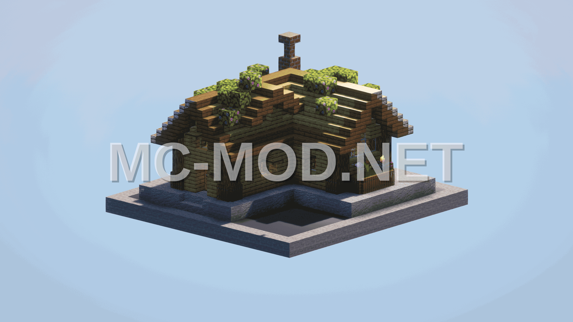 Gray Concrete Starter House