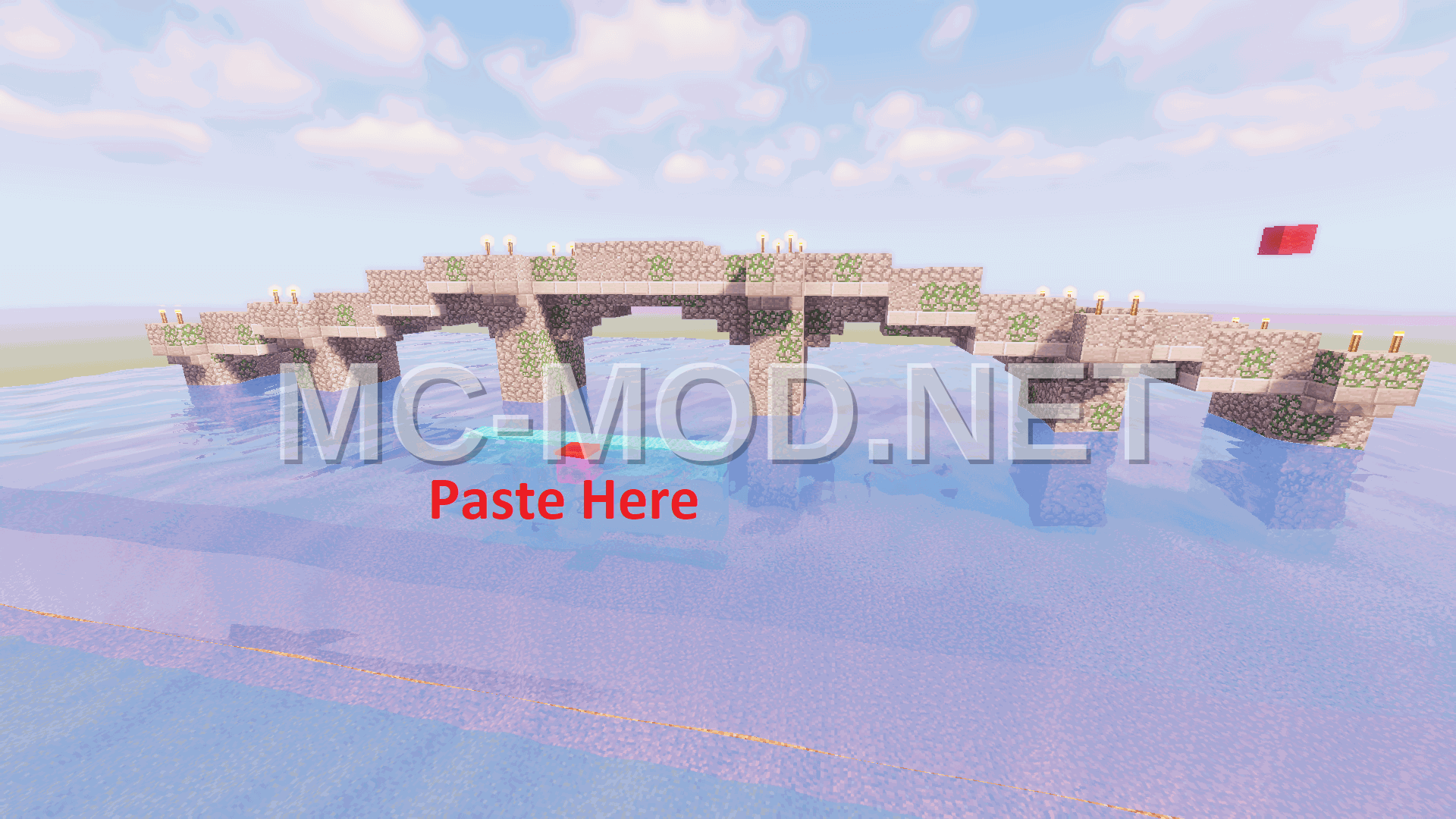 Simple Stone River Bridge