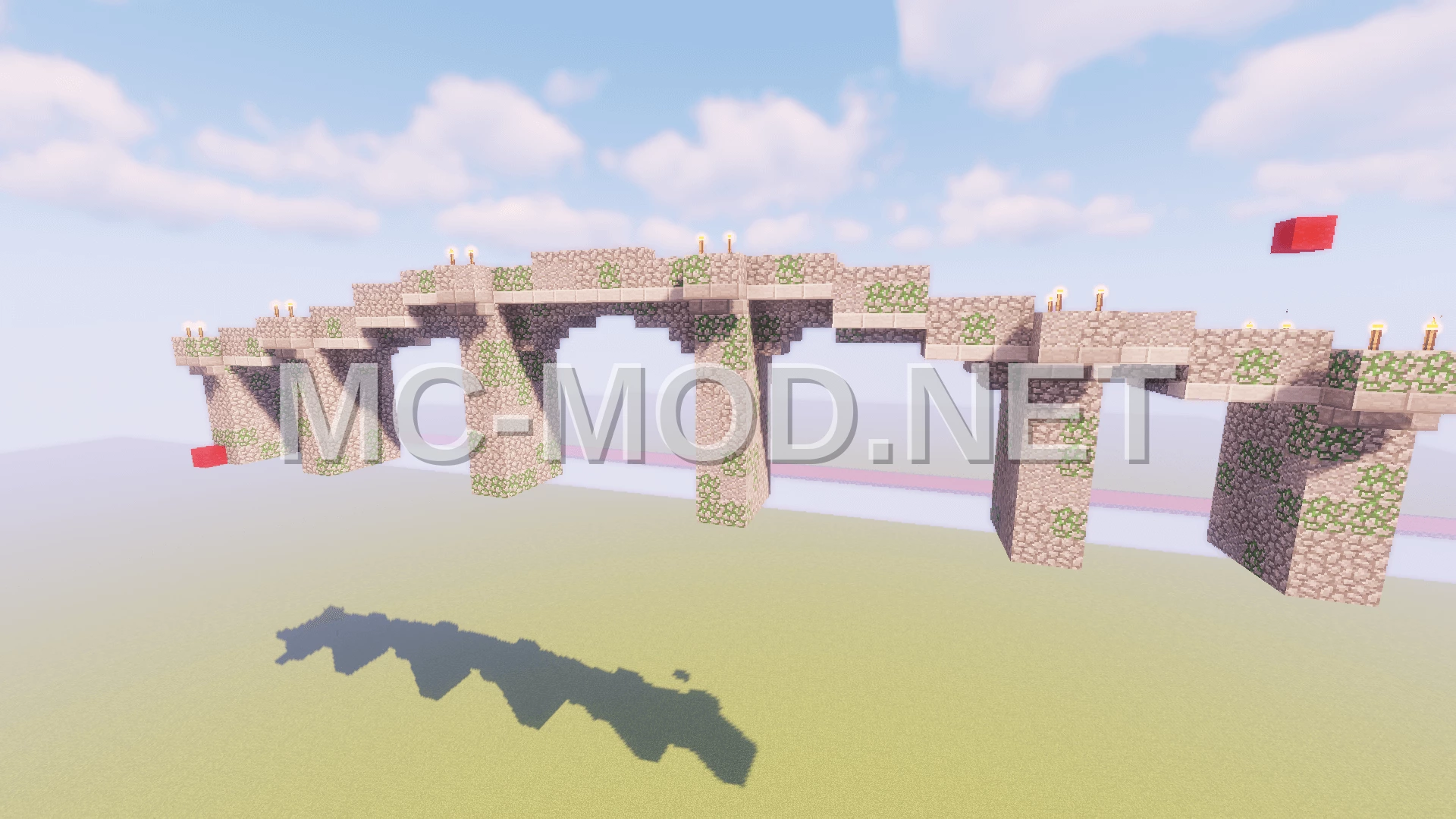 Simple Stone River Bridge