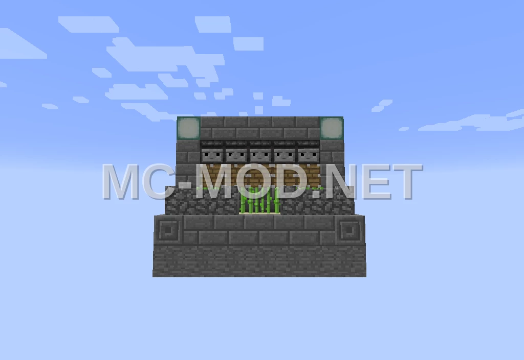Compact Redstone Sugar Cane Farm