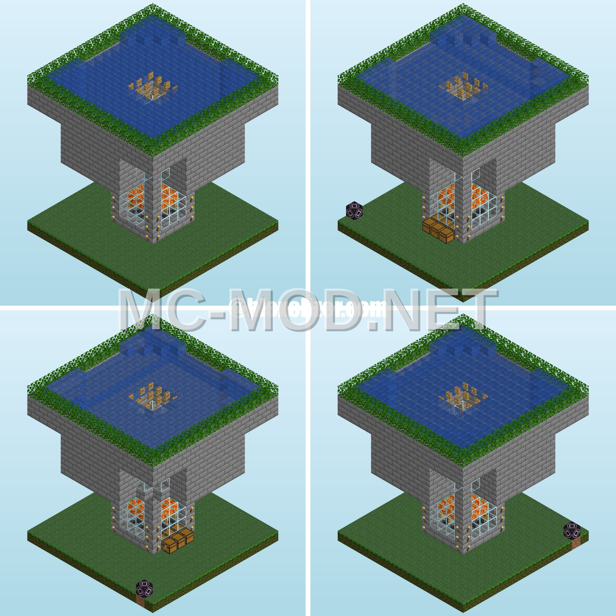Simple Survival Iron Farm