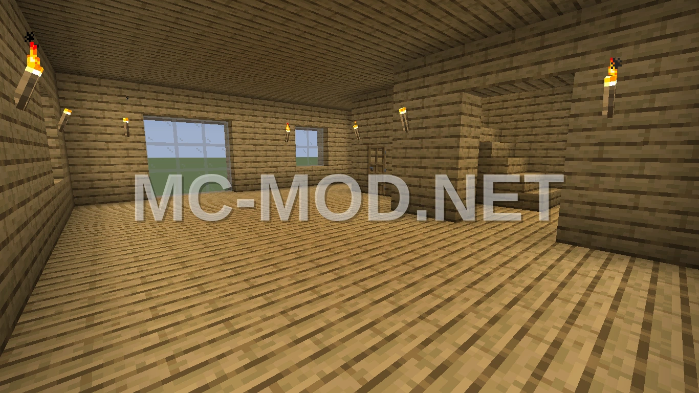 Simple Wooden House
