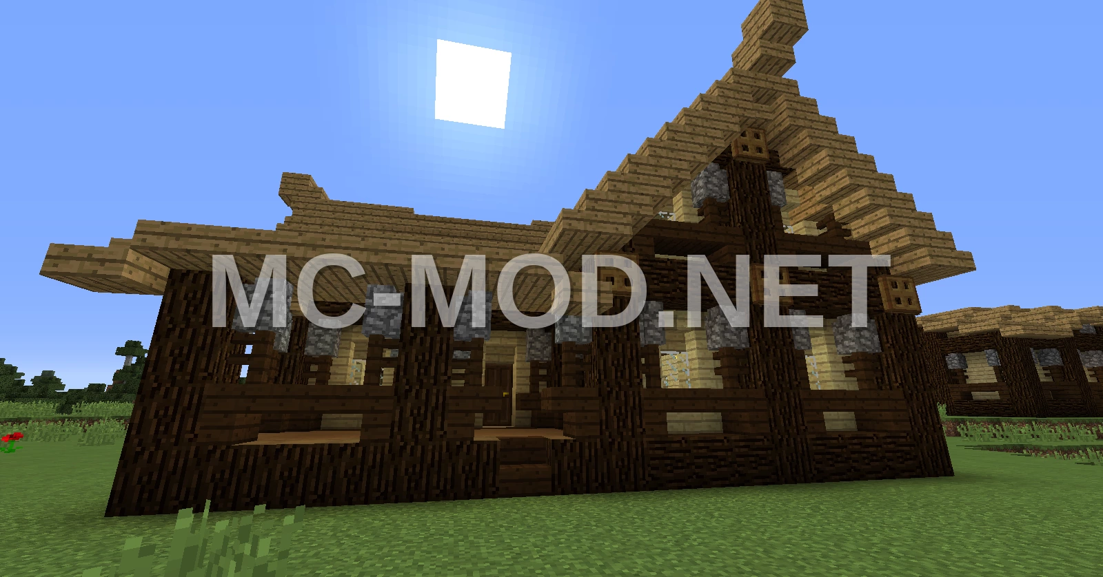 Simple Wooden House Exterior