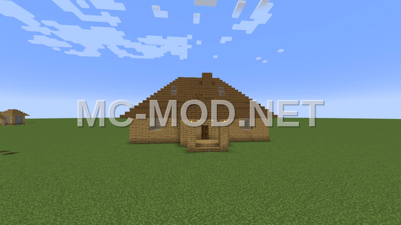 Simple Wooden House