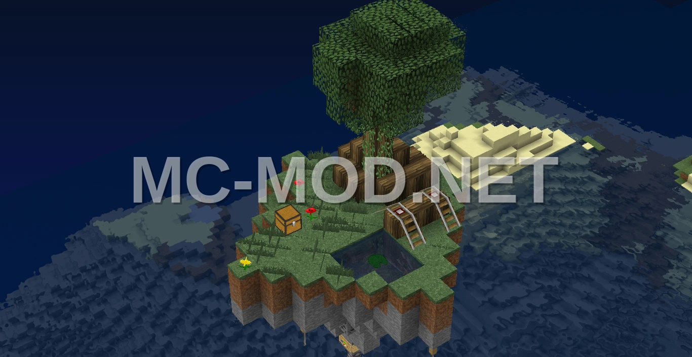 SkyBlock Island Starter Base