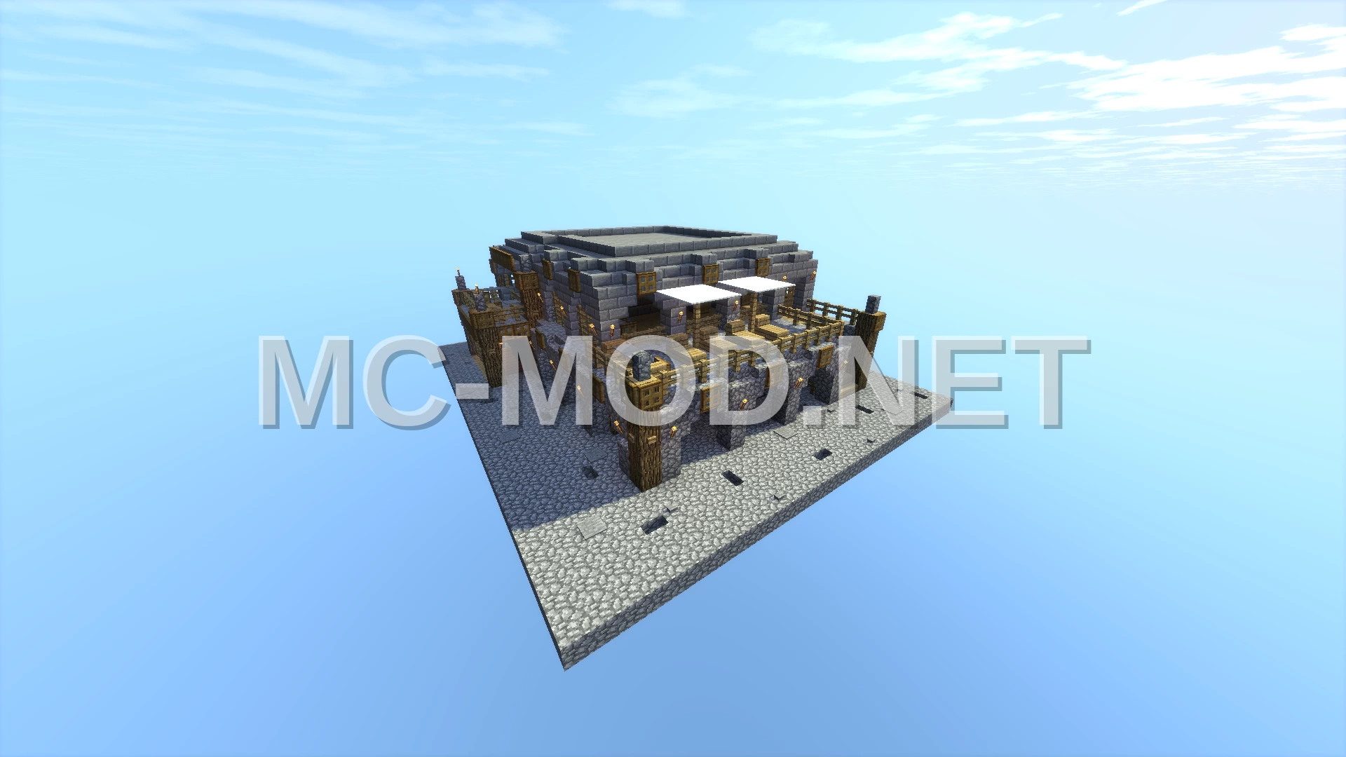 Skyblock Island House