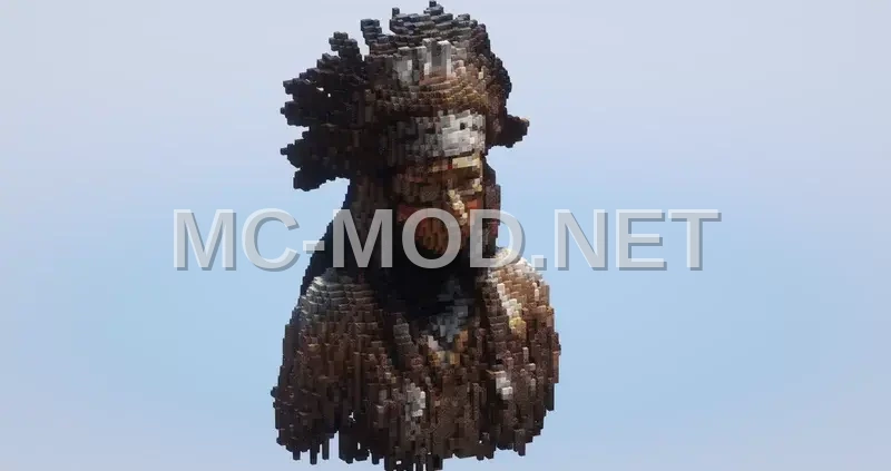Small Aztec Woman Statue