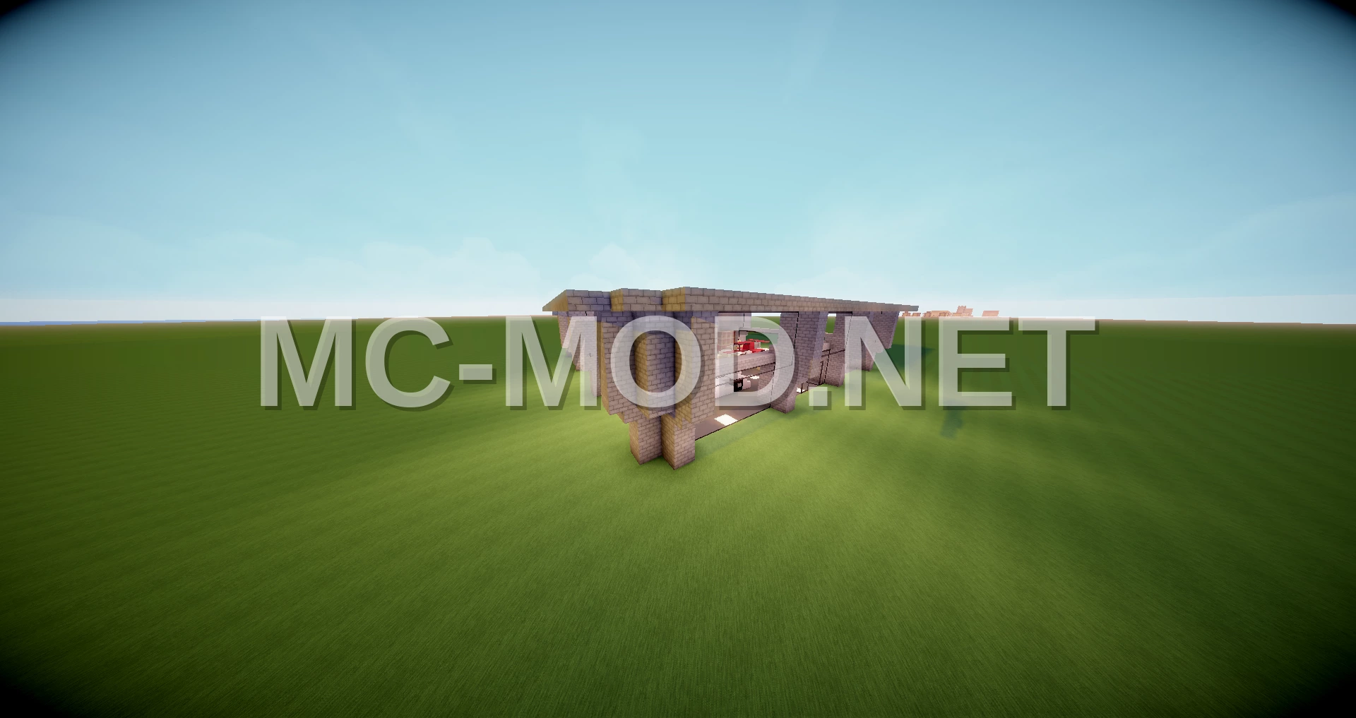 Small Car Dealership Building