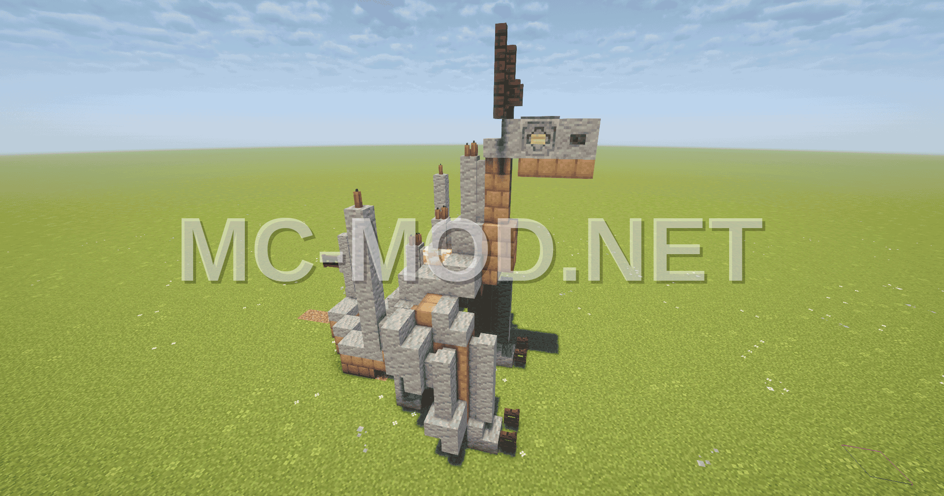 Andesite Earth Wyvern Statue