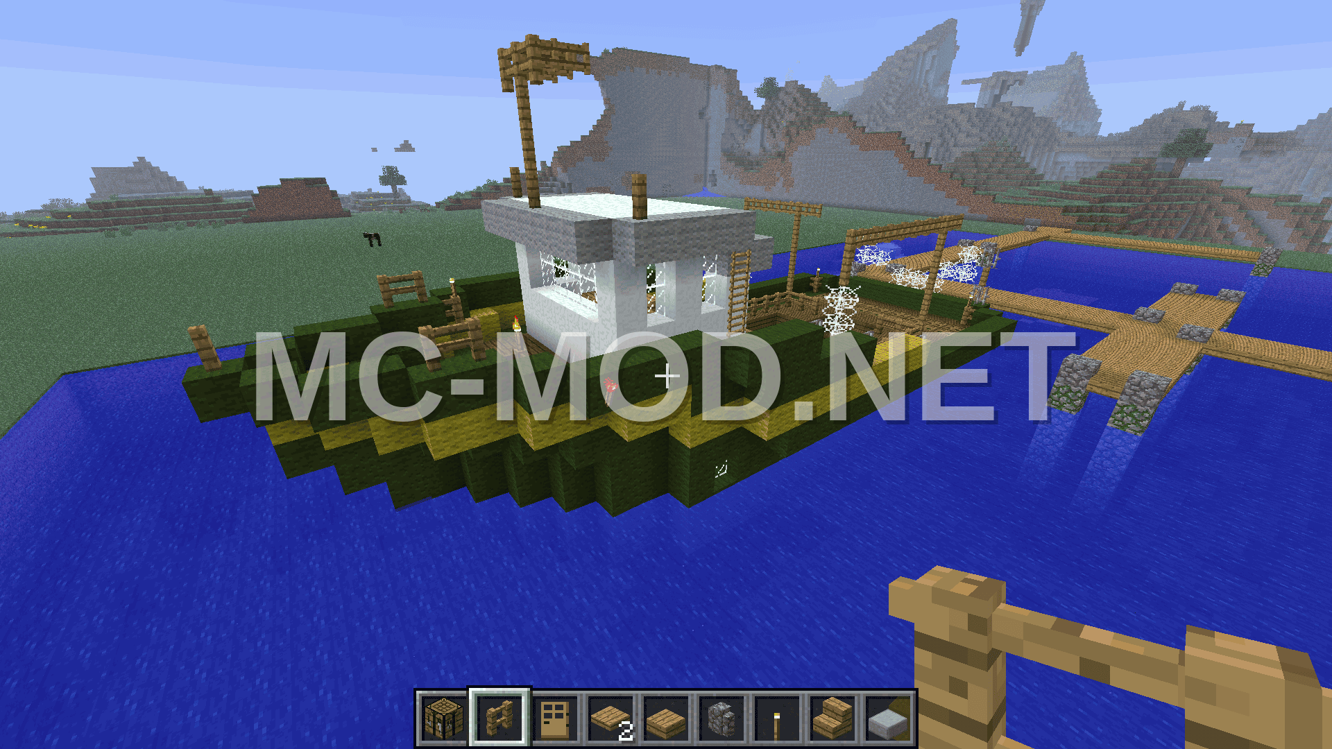 Small Fishing Boat with Storage