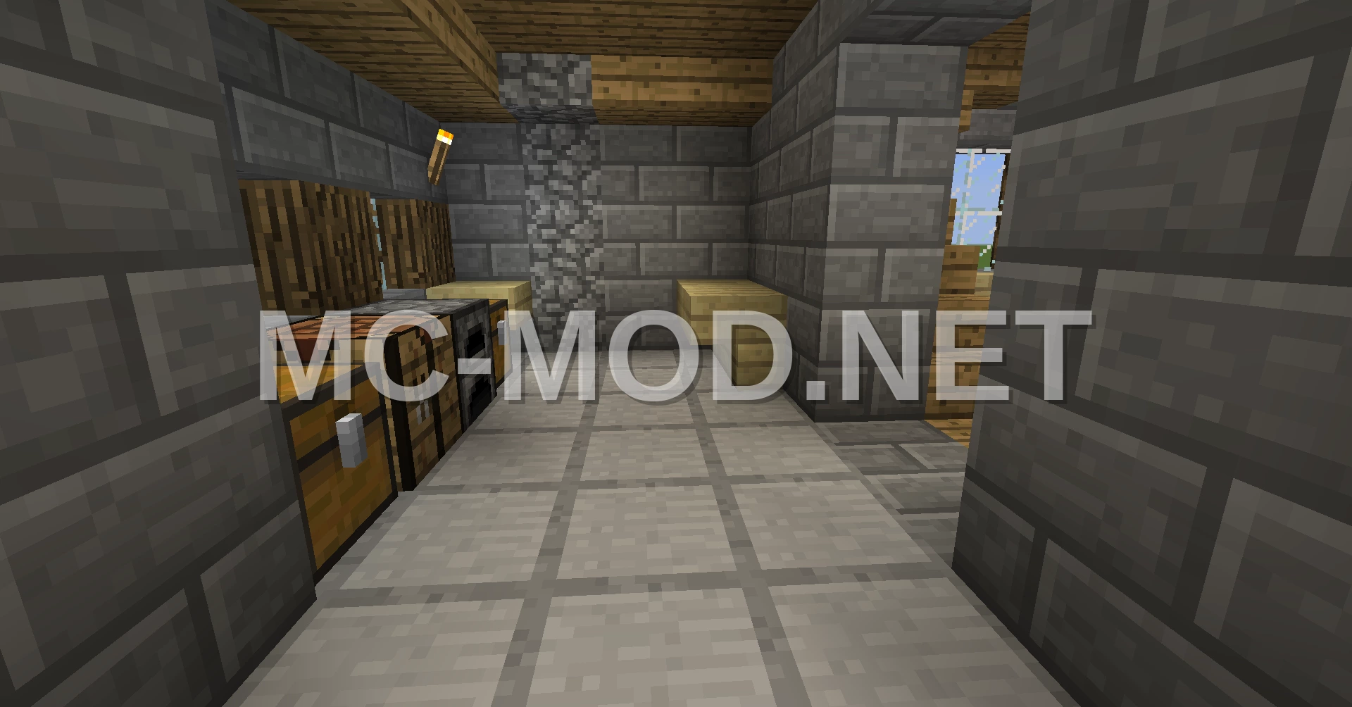 Small Four Room House