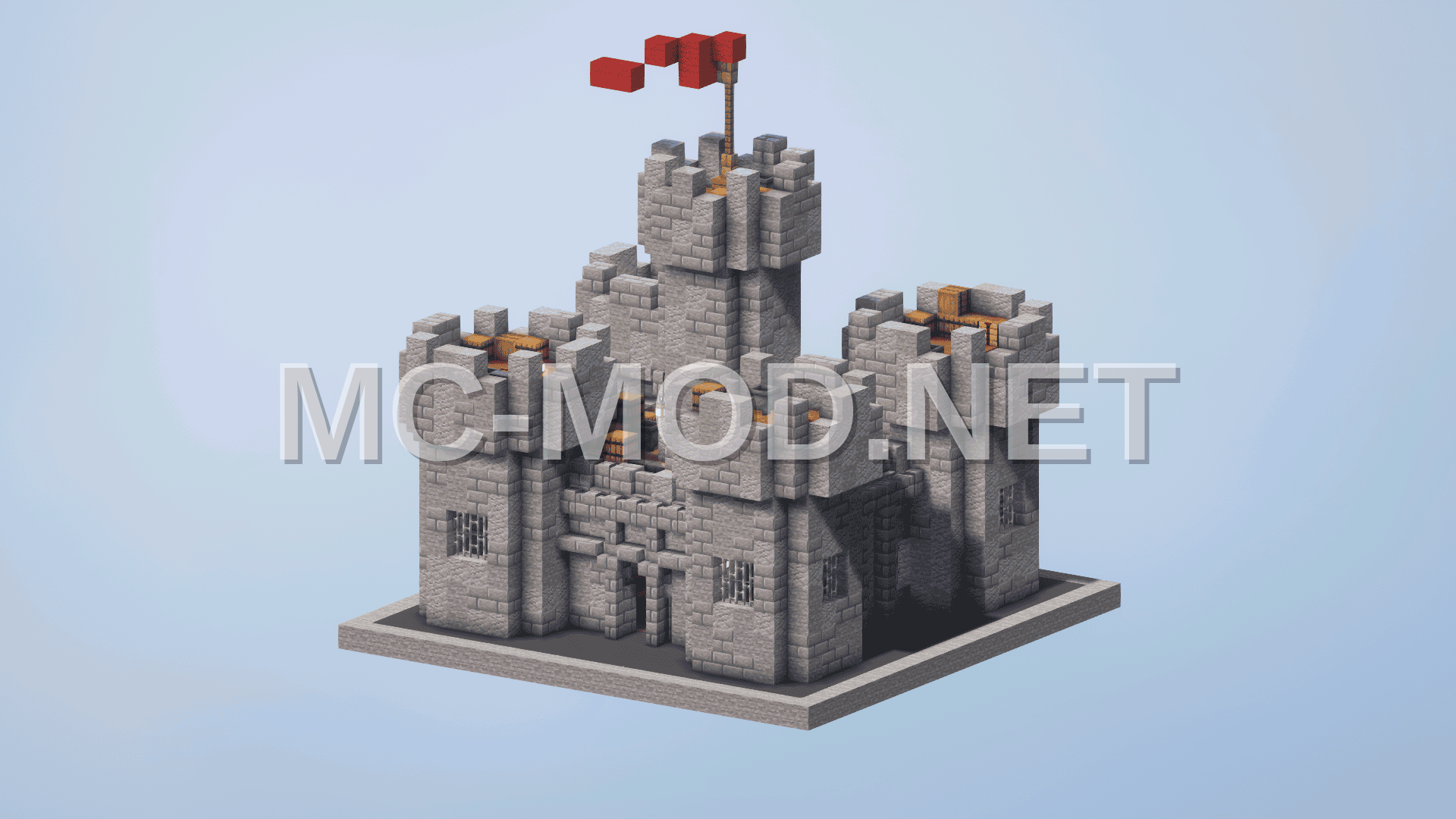 Small Medieval Castle Schematic