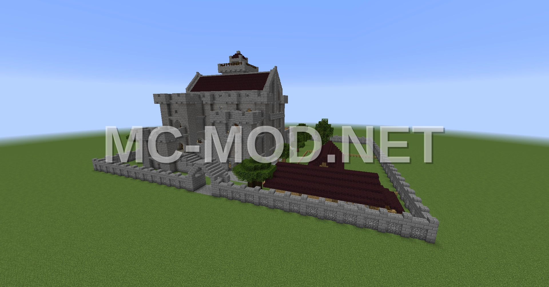 Small Medieval Castle With Dungeons