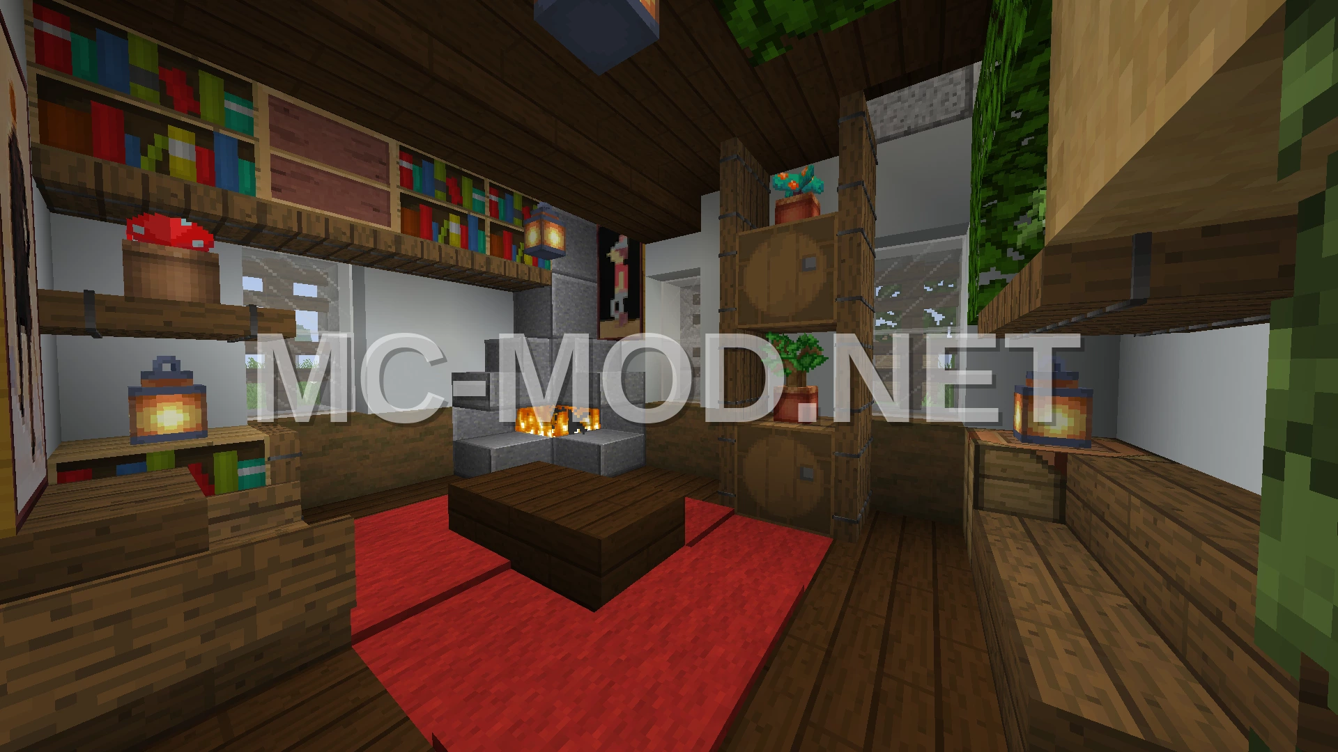 Small Medieval House With Interior