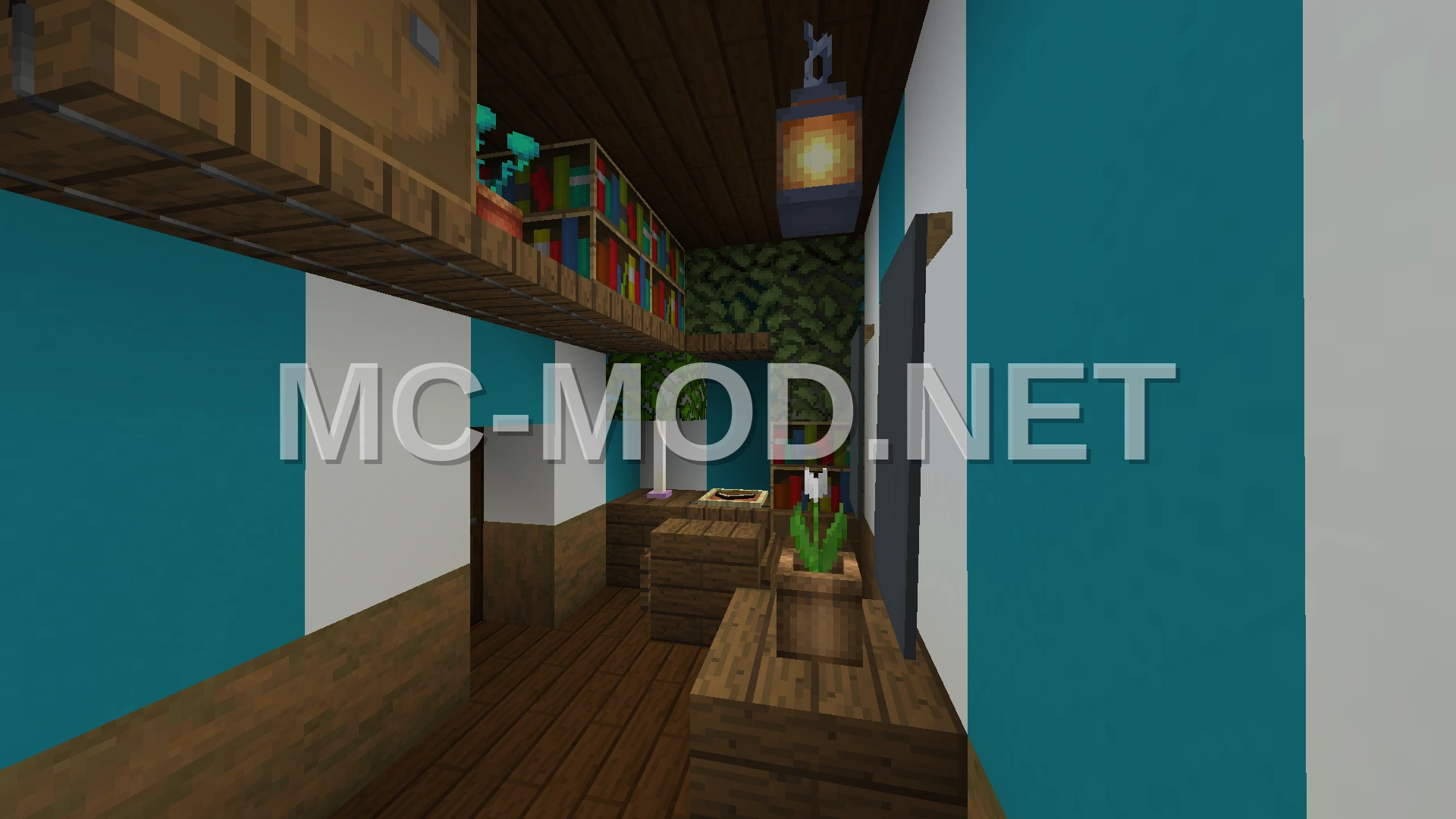 Small Medieval House With Interior
