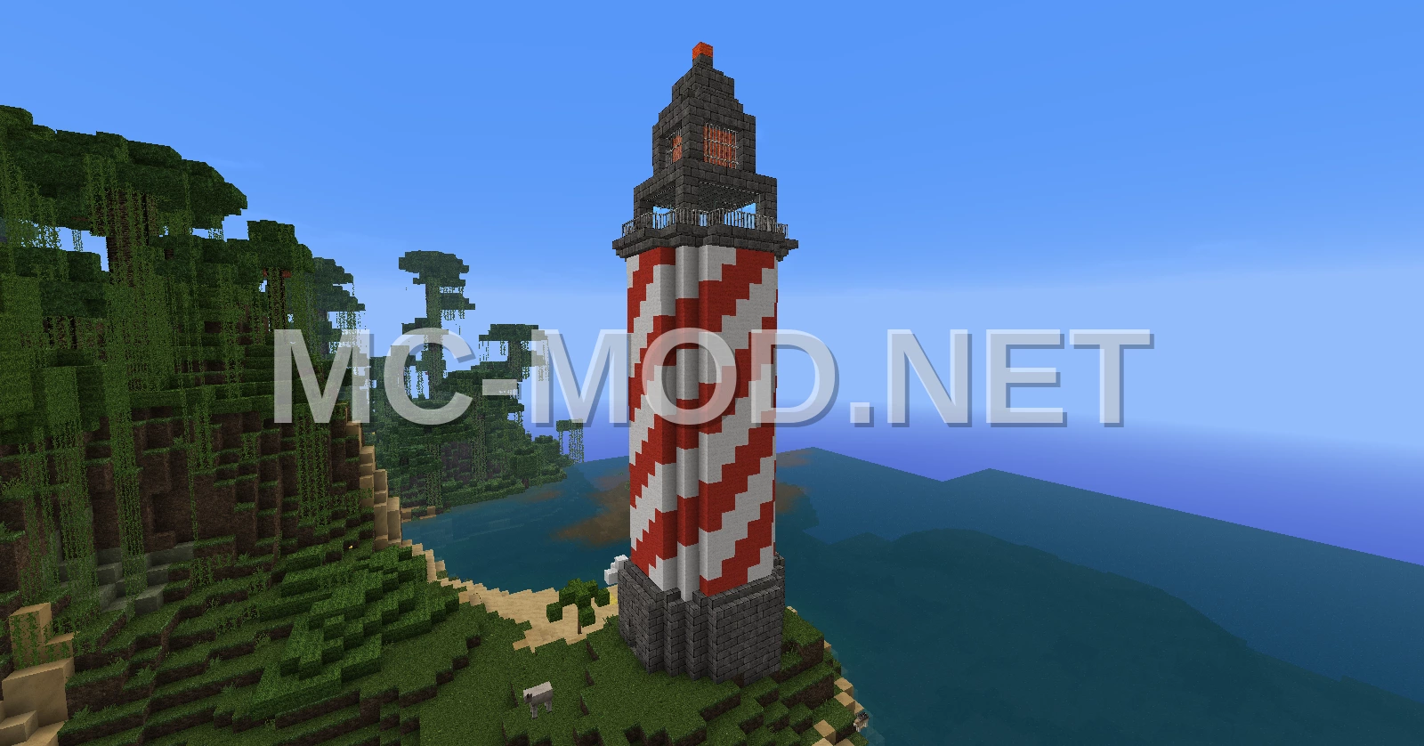 Small Medieval Lighthouse Tower