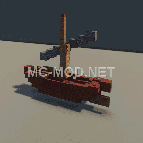 Small Medieval River Boat