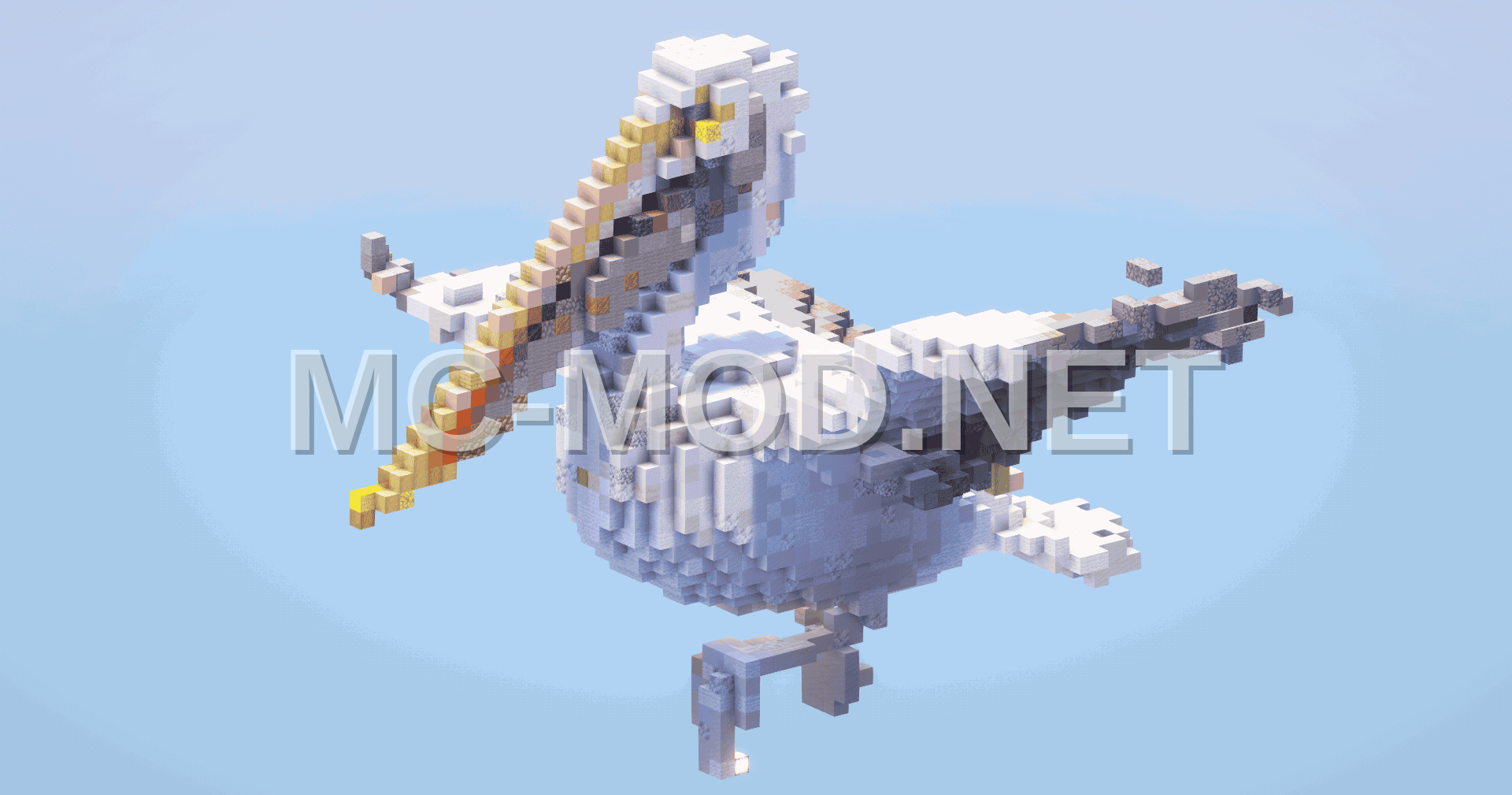 Small Pelican Statue