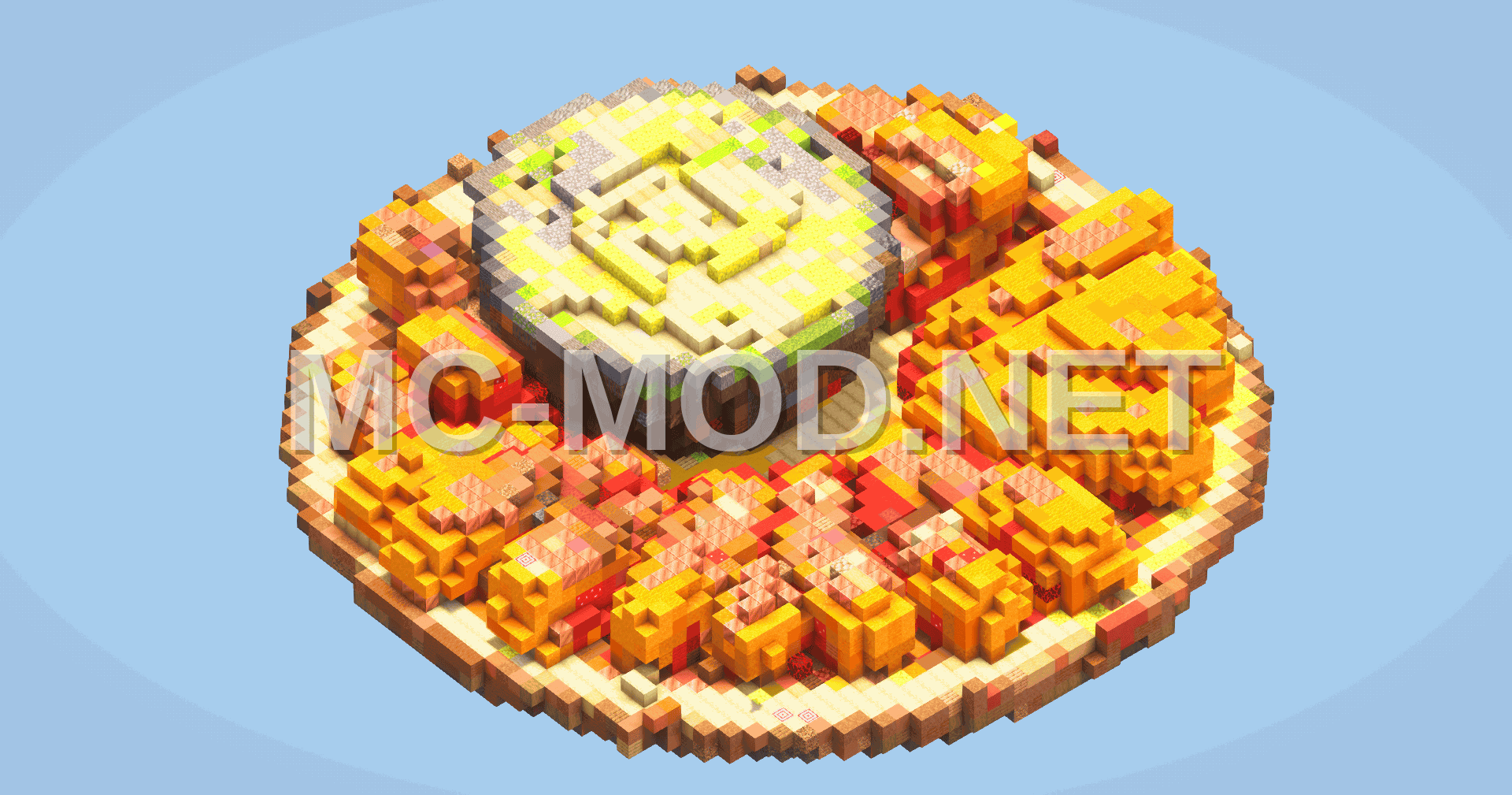 Small Plate of Food Decoration