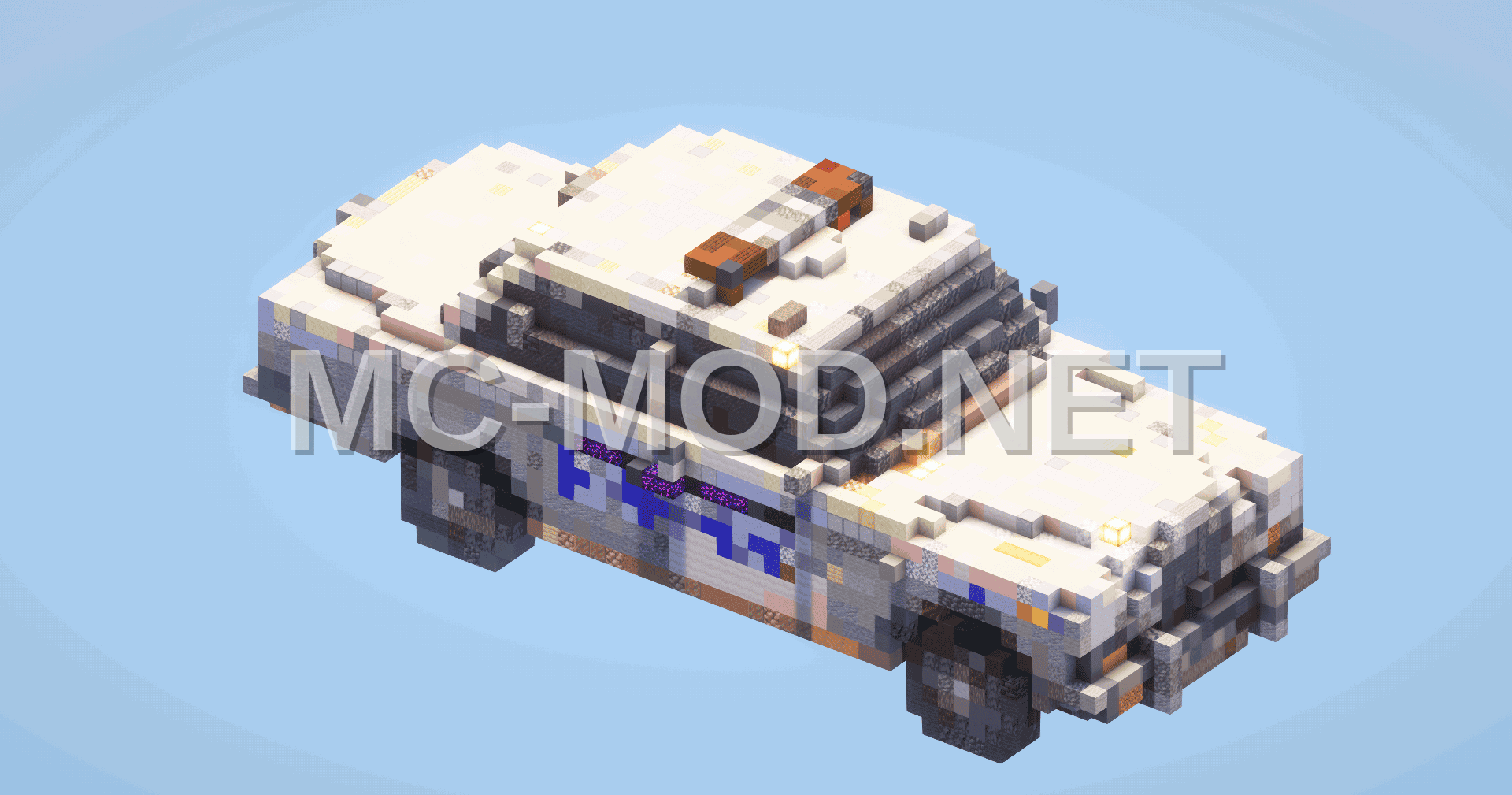 Small Police Car Schematic