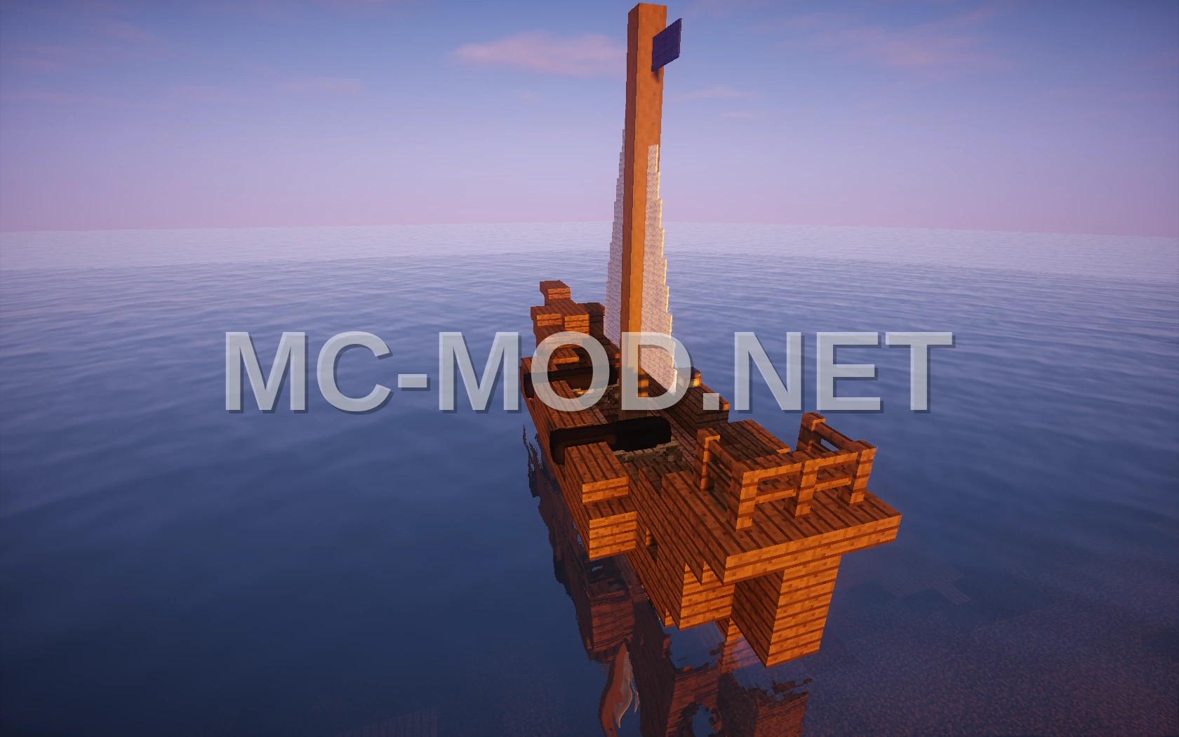 Small Realistic Sailboat Model