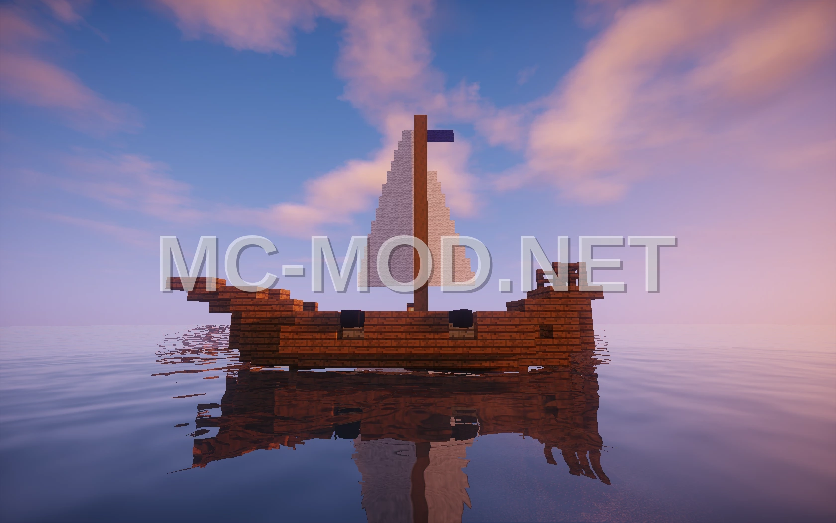 Small Realistic Sailboat Model