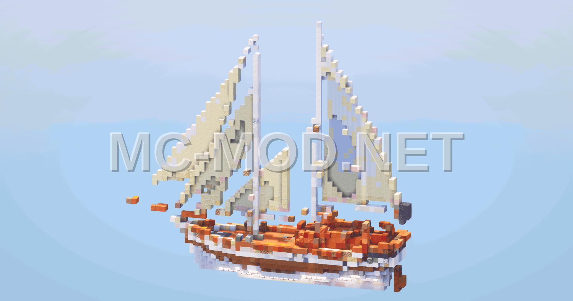 Small Ship Minecraft Build