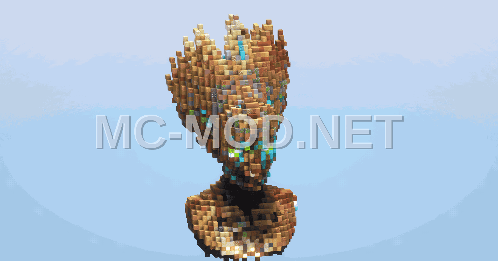 Small Steampunk Bust Statue