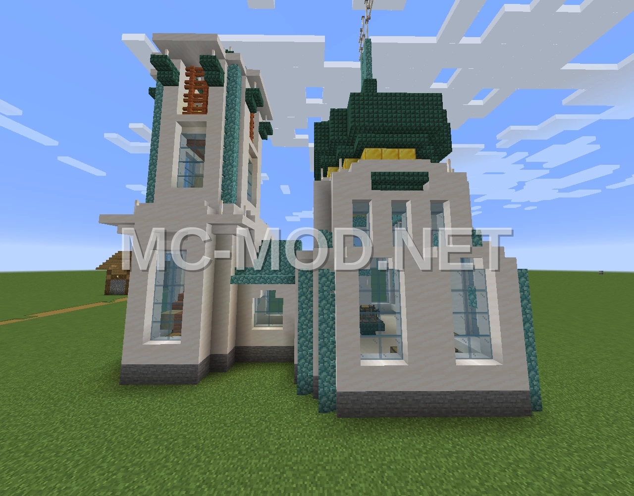 Small Village Temple Structure
