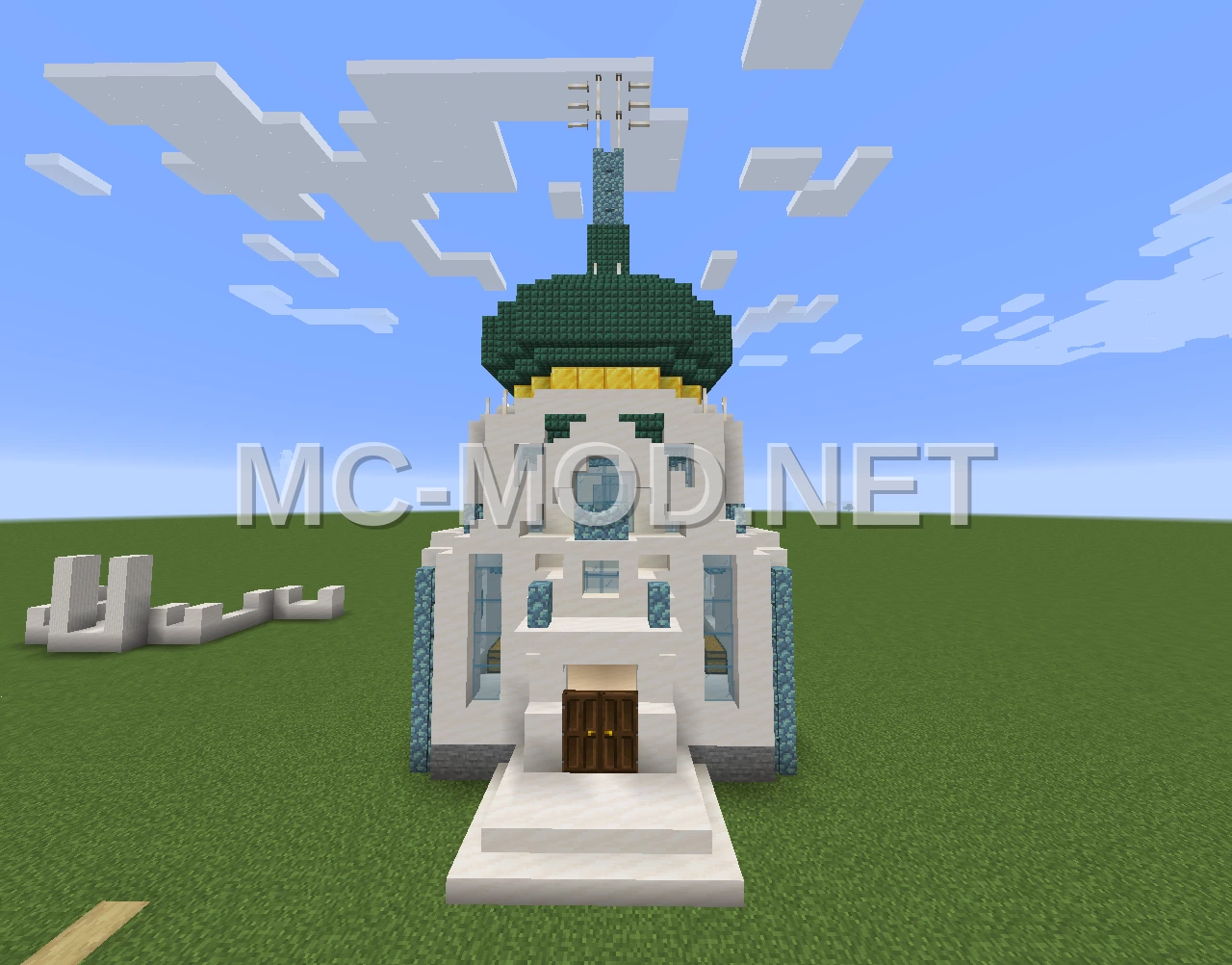 Small Village Temple Structure