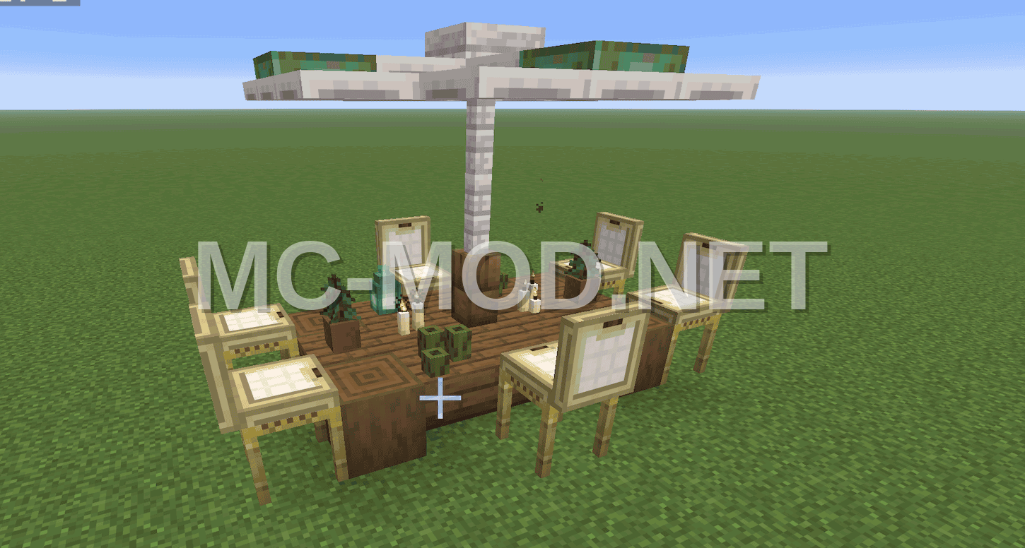 Minecraft Cafe Table