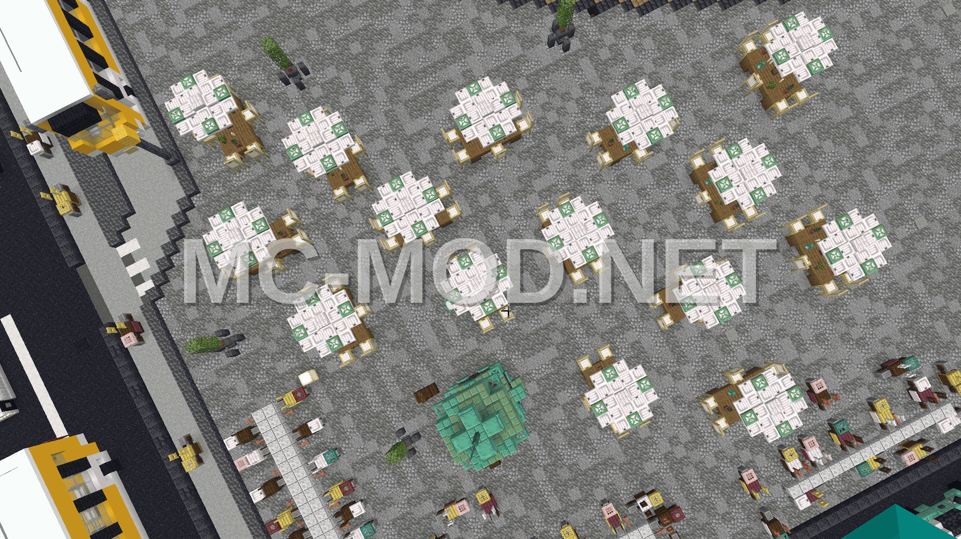 Minecraft Cafe Table