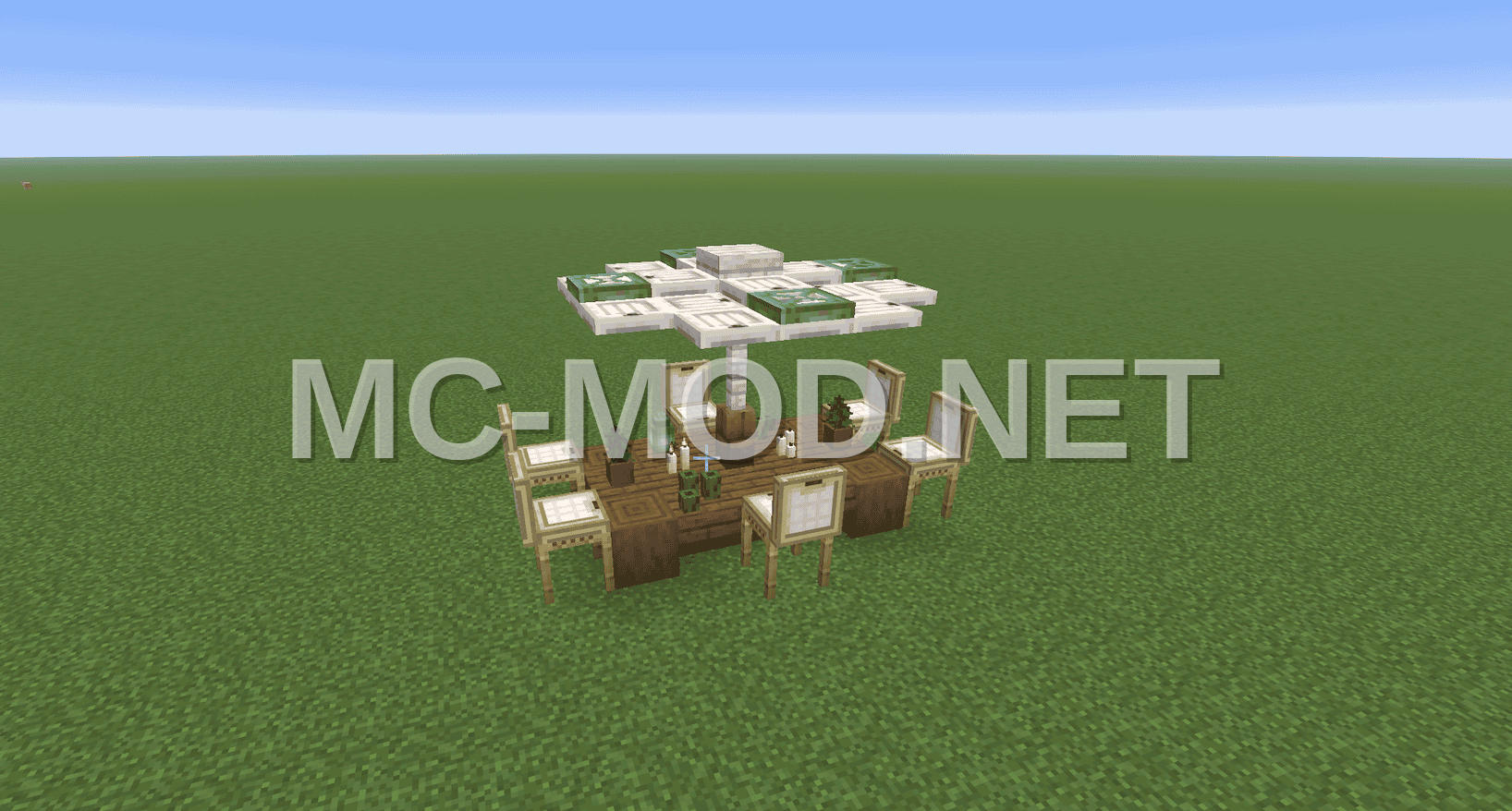 Minecraft Cafe Table