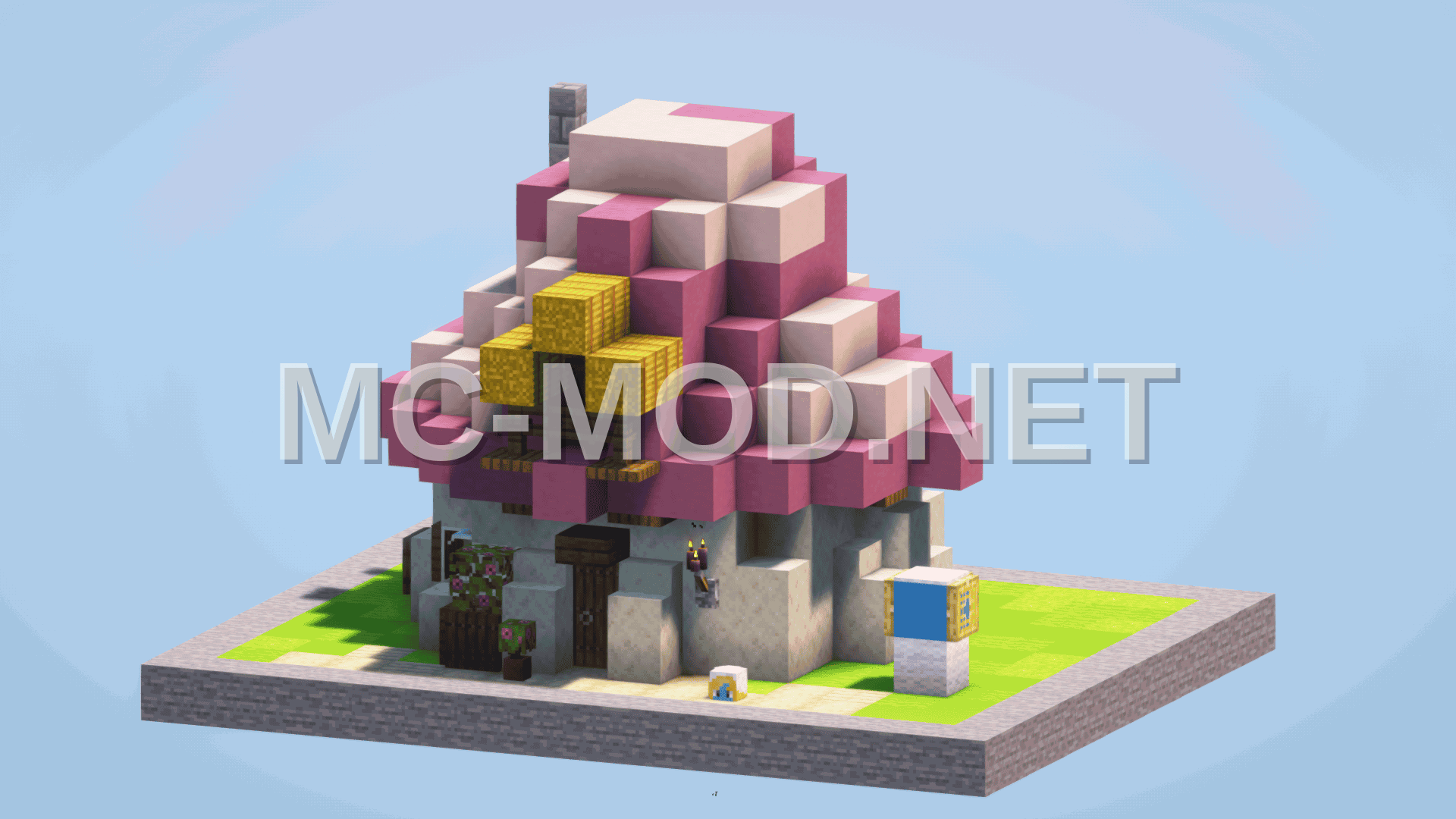 Smurfette Cartoon House