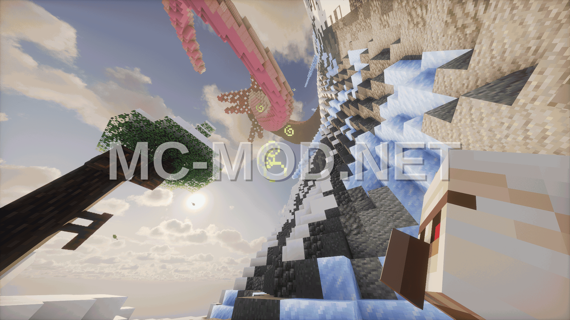 Snowy Mountain Monster Statue