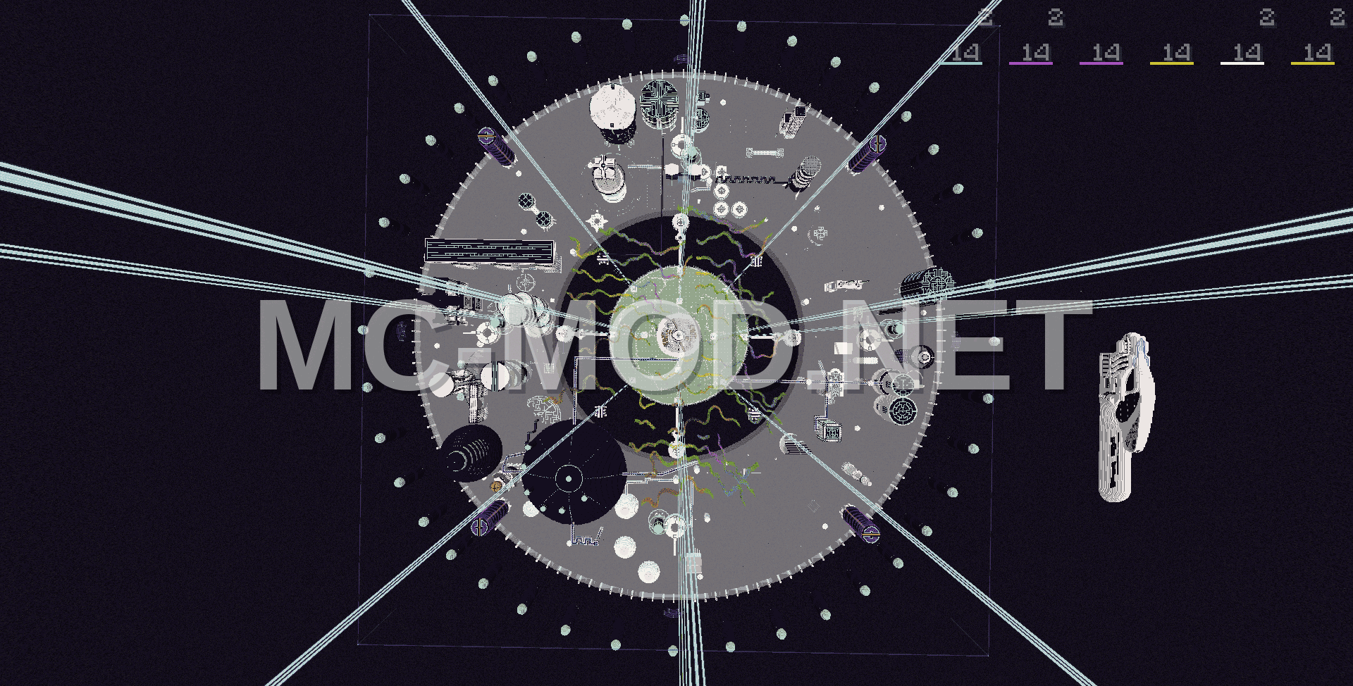 Space Valkyria III Megastructure