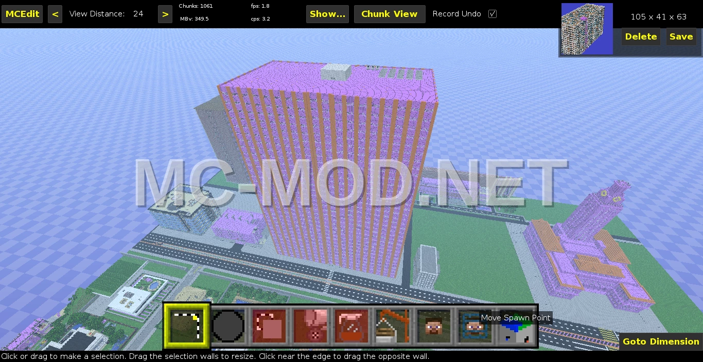 Spacious High-Rise Apartment Building