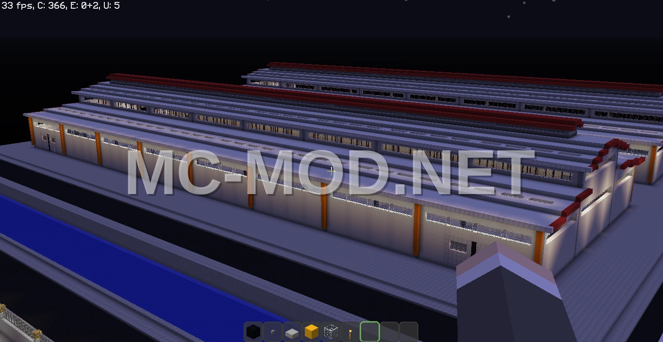 Spacious Industrial Warehouse Building