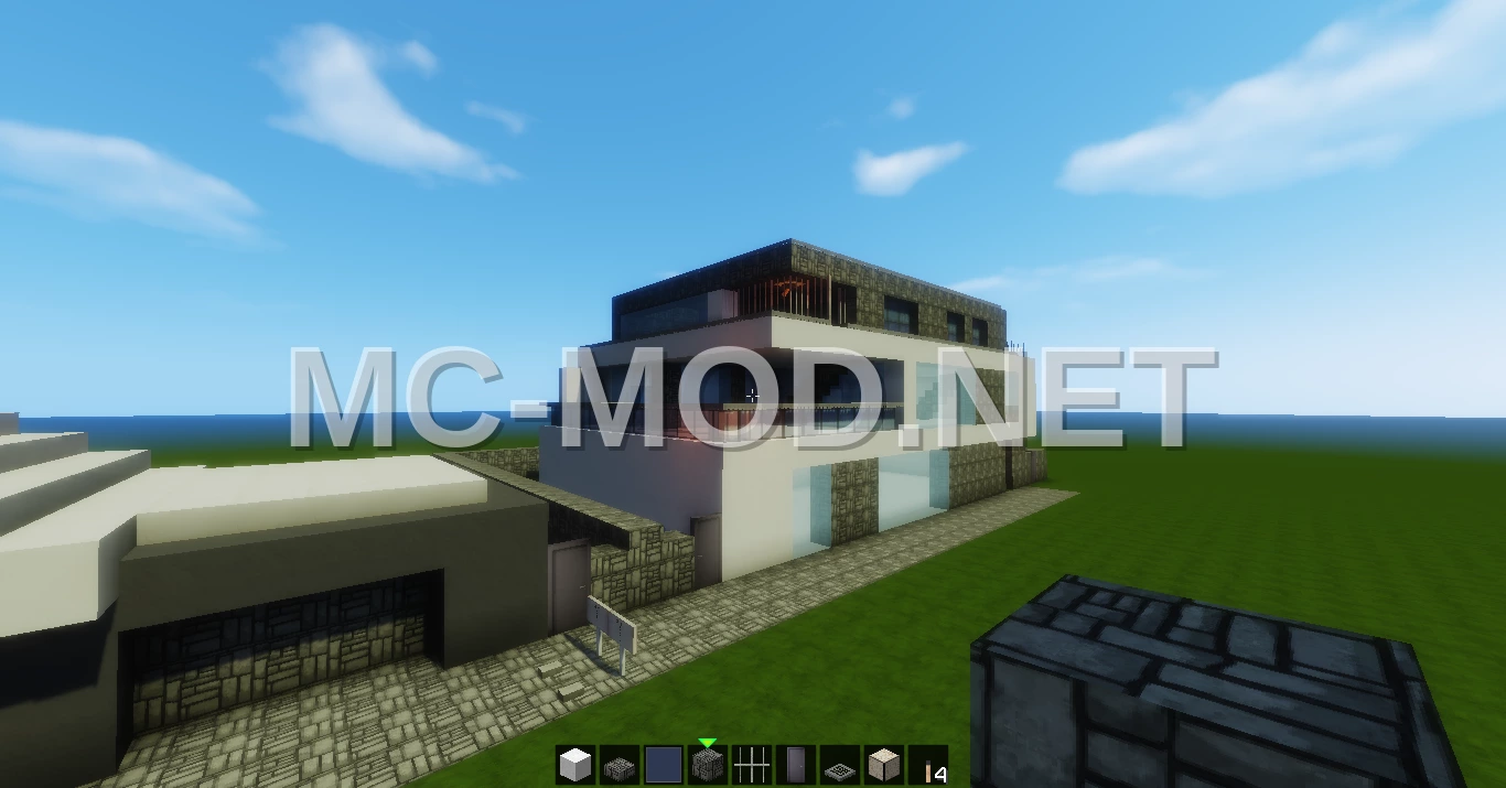 Spacious Modern Residence – White Terracotta Home
