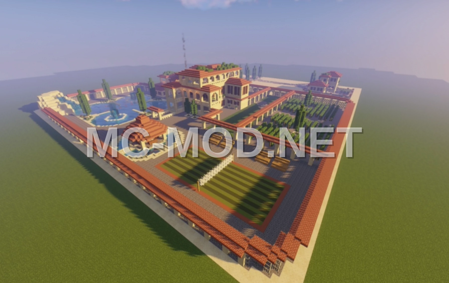 Spanish Style Mansion