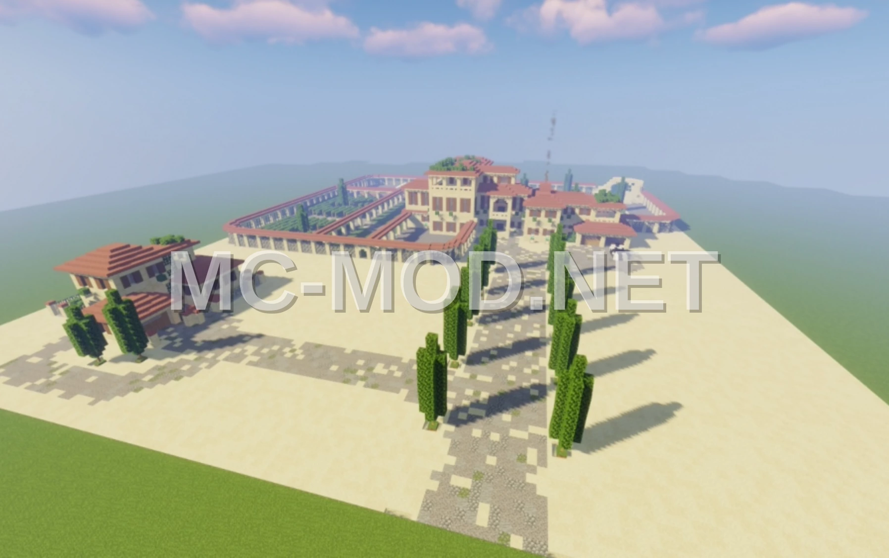 Spanish Style Mansion