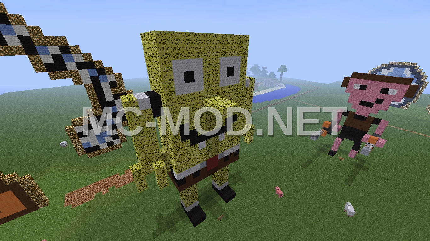 SpongeBob Pixel Art