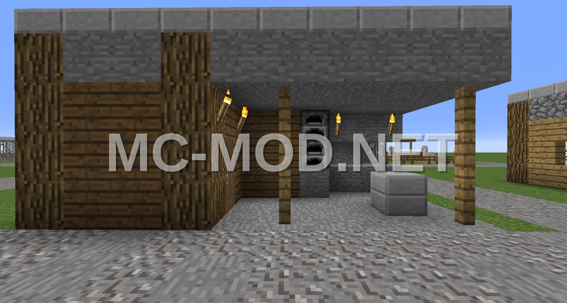 Spruce Blacksmith Shop