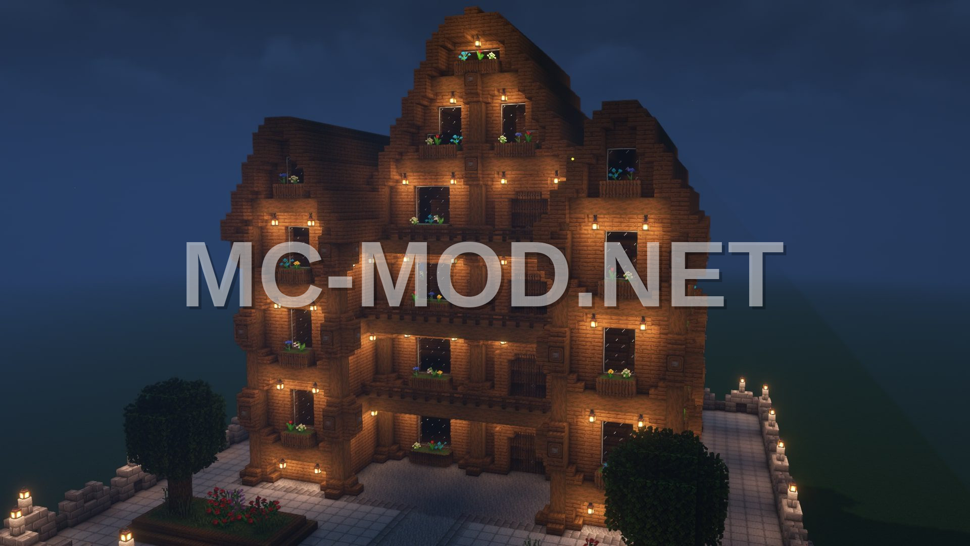 Spruce Mansion Exterior