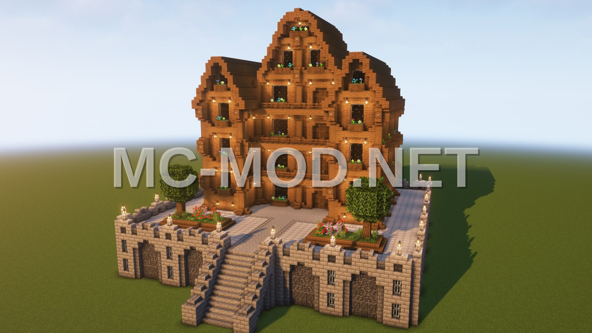 Spruce Mansion Exterior