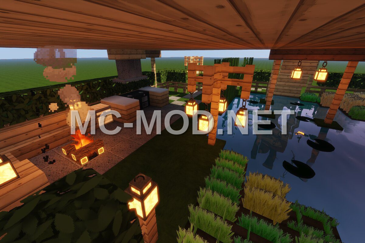Spruce Oak Starter House With Lake Farm