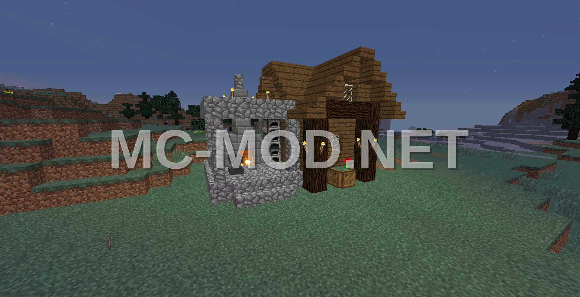 Spruce Village Blacksmith Shop