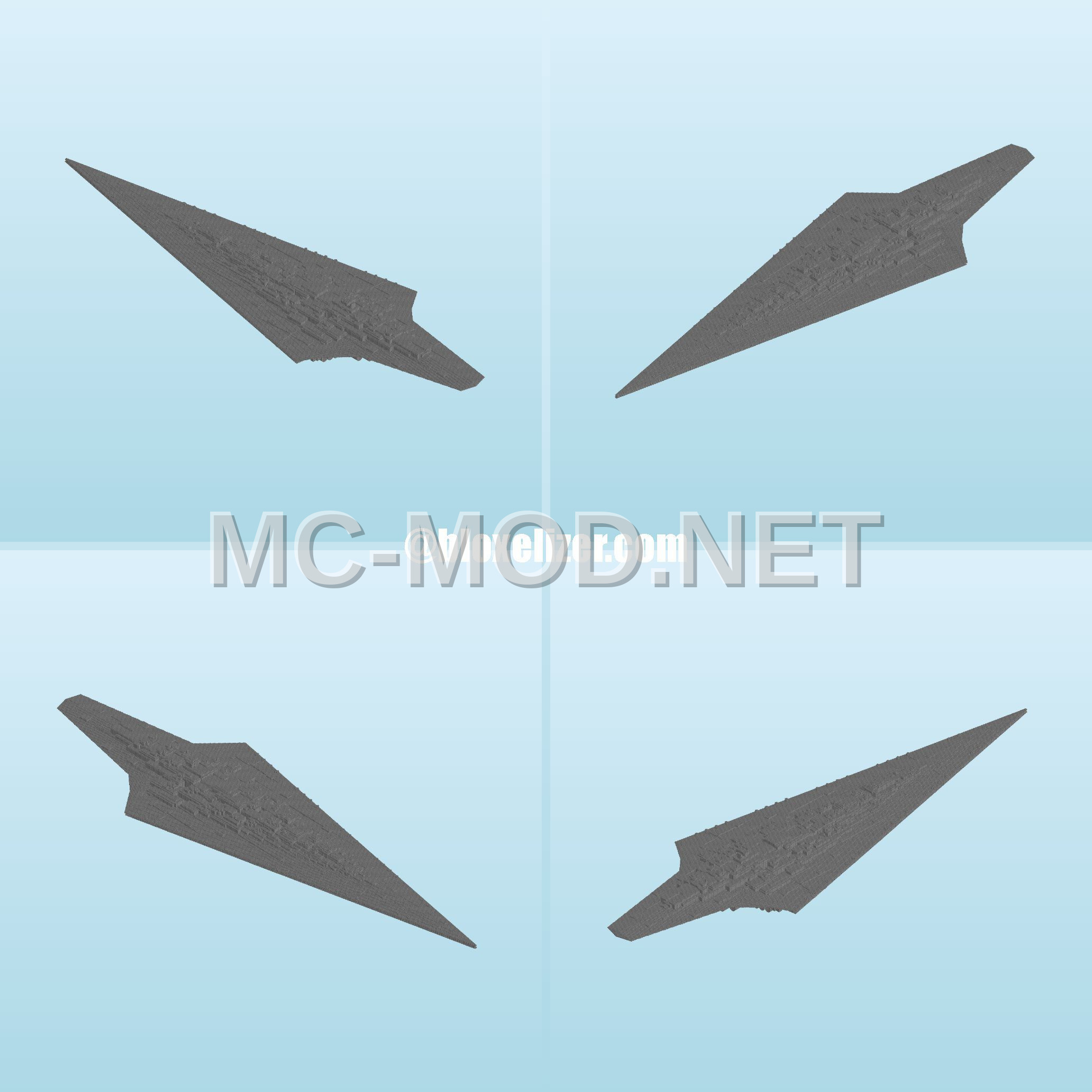 Star Wars Spaceship Schematic
