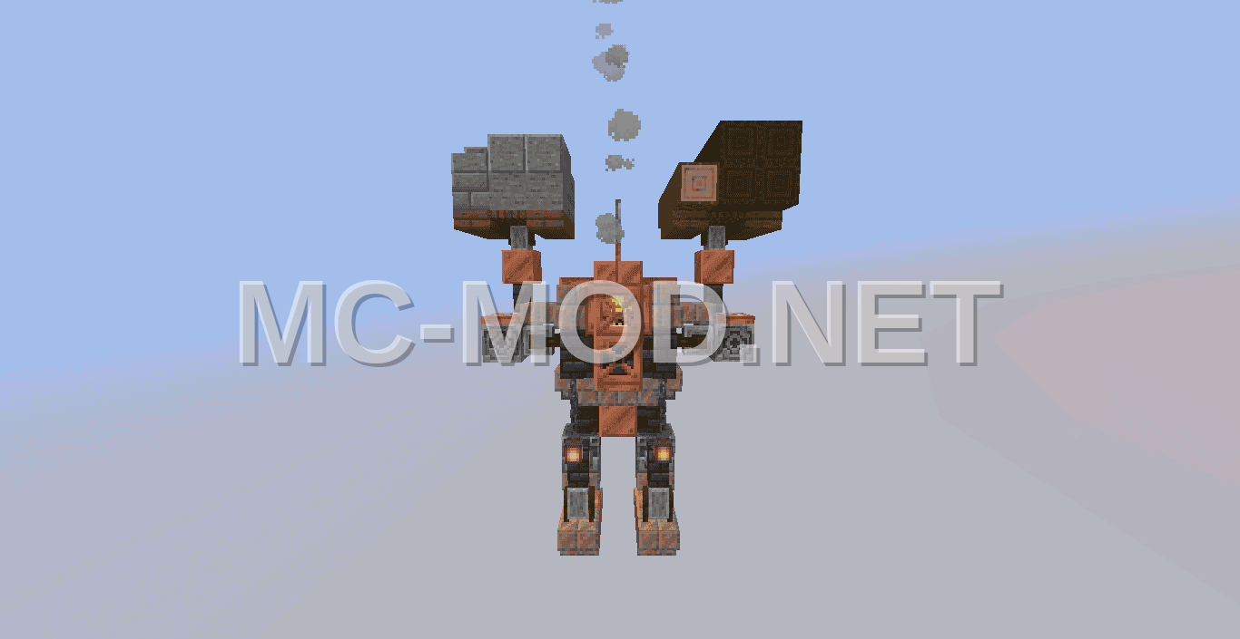 Steampunk Cargo Transport Robot