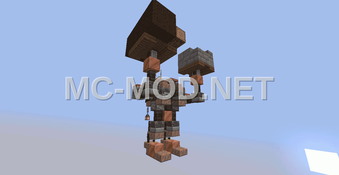 Steampunk Cargo Transport Robot